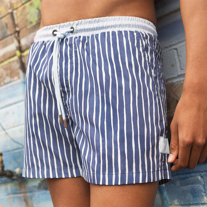 Burleigh Belter Stripe Swim Shorts