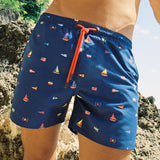 Nauti Buoy Swim Shorts in Navy