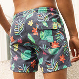 Bahama Mama Swim Shorts in Charcoal