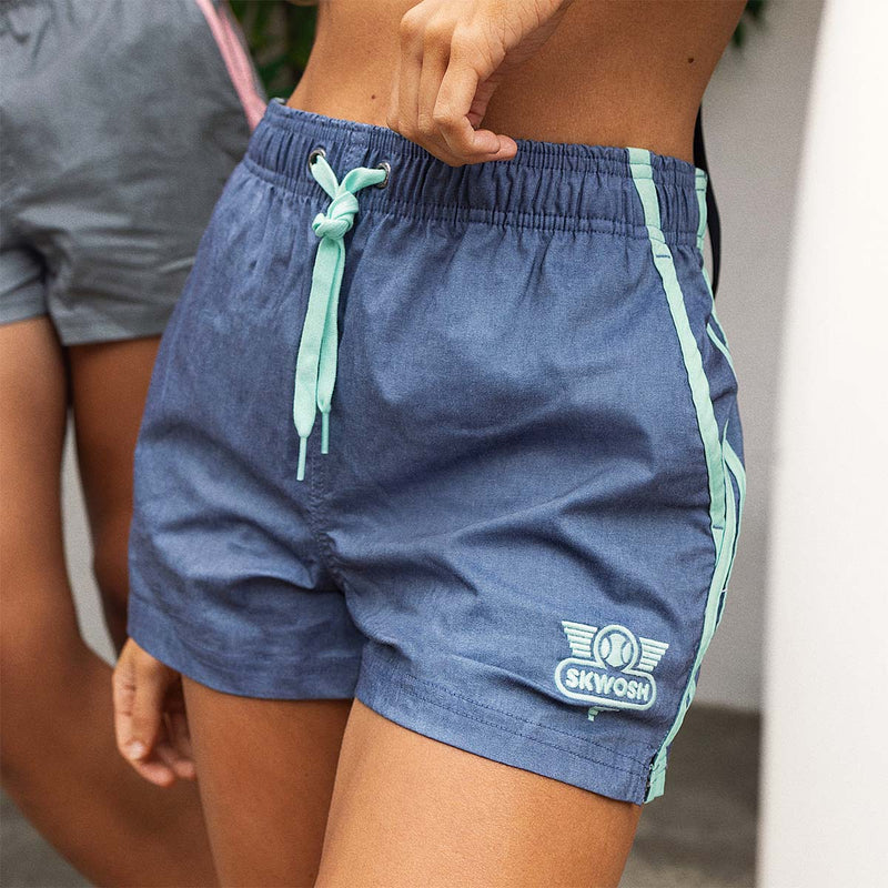 Rec Club 3" Shorties in Navy Mint