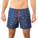 Nauti Buoy Swim Shorts in Navy