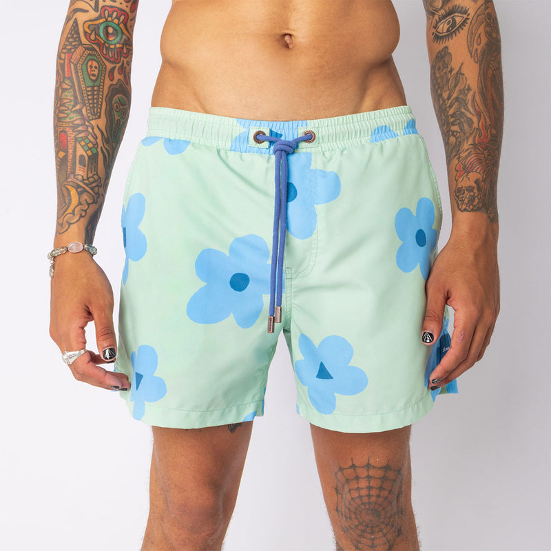 Daisy Shapes Swim Shorts