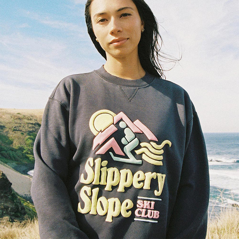 Slippery Slope Crewneck Sweat