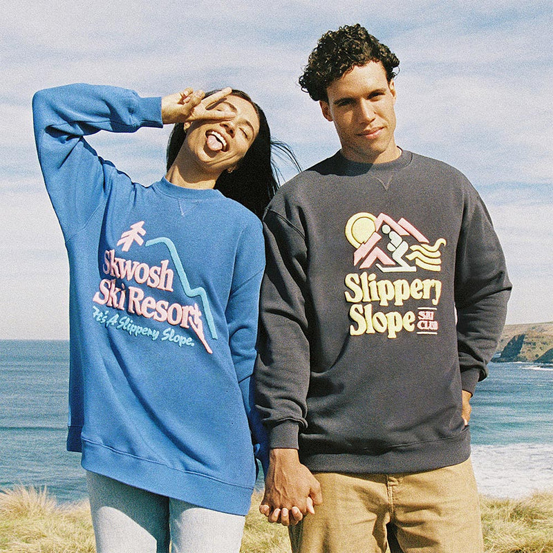 Slippery Slope Crewneck Sweat