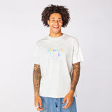 Skwosh Since 15 Regular Tee In Snow Marl