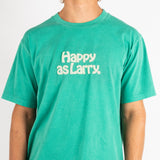 Happy As Larry Regular Tee in Green