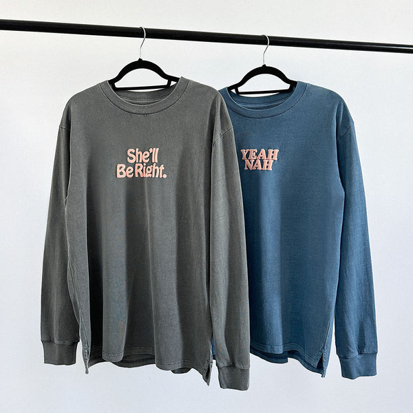 She'll Be Right & Yeah Nah Long Sleeve Pack