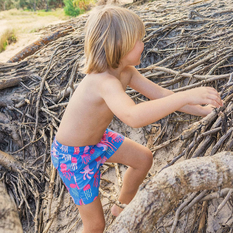 So Jelly Junior Swim Shorts in Royal Blue