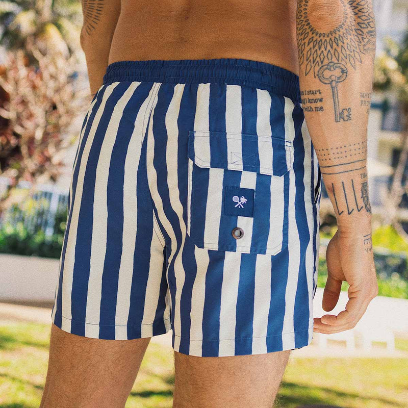 Sorrento Stripe Swim Shorts