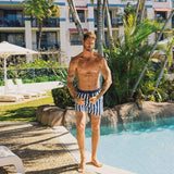 Sorrento Stripe Swim Shorts