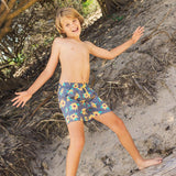 Sunny Boy Teen Swim Shorts in Charcoal