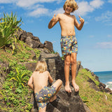 Sunny Boy Junior Swim Shorts in Charcoal