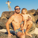 Sunny Boy Swim Shorts in Charcoal